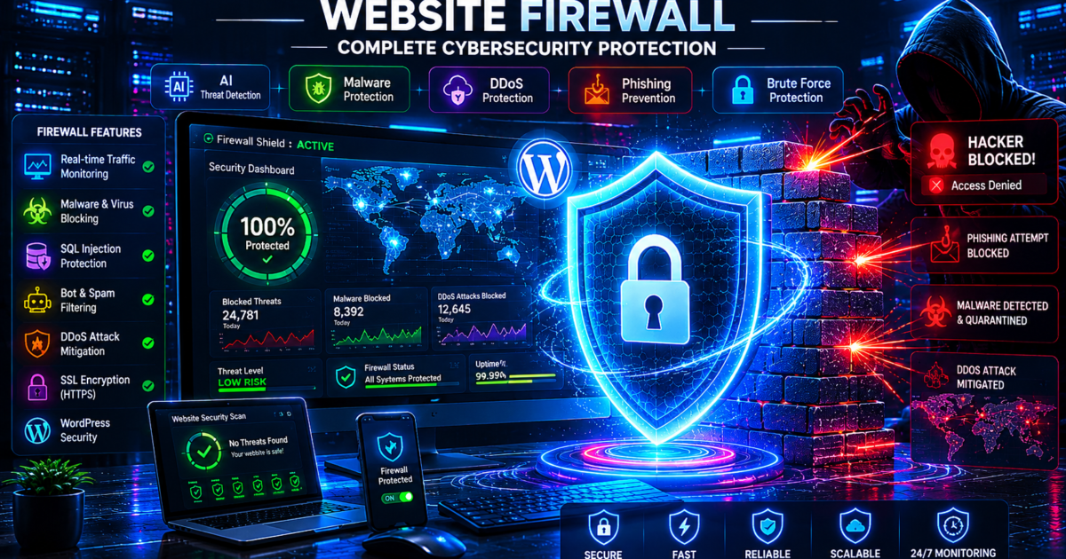 Best Website Firewall Solutions for Cybersecurity Protection